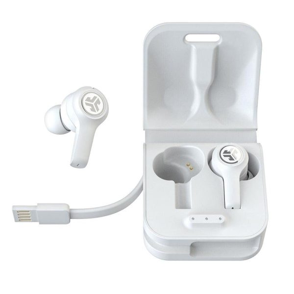 JLab JBuds Air Executive True Wireless In-Ear Høretelefoner – Hvid Hot on Sale