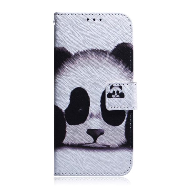 Google Pixel 6 Læder Cover m. Pung & Print - Panda Fashion