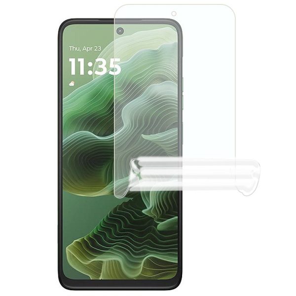 Motorola Moto G35 5G Skærmbeskytter Ultra Klar PET Film - Full Size Supply