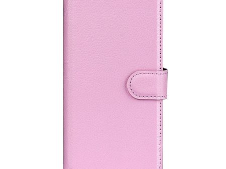 Xiaomi 13T   13T Pro Litchi Læder Cover m. Pung - Lyserød For Sale