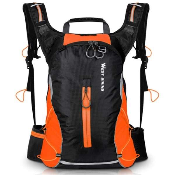 West Biking Sport Rygsæk (16L) - Sort   Orange For Discount