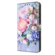 Xiaomi 13T   13T Pro Læder Cover m. Pung & Print - Blomsterbuket Online Sale