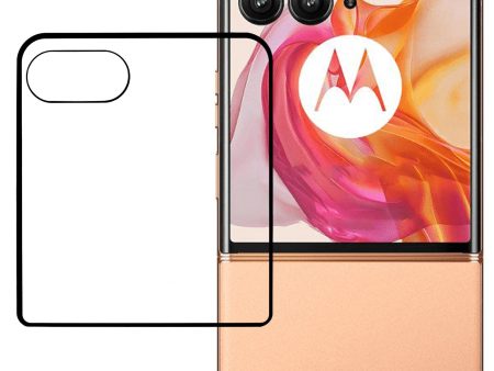 Motorola Razr 50 Ultra 5G Hærdet Skærmbeskyttelsesglas Bagskærm - Gennemsigtig Supply