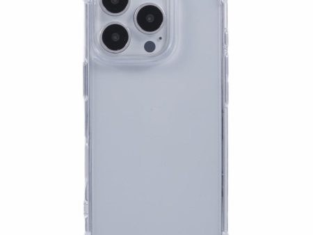 iPhone 16 Pro Max Mercury Goospery Hybrid Cover m. Forstærkede Hjørner - Gennemsigtig Online Hot Sale