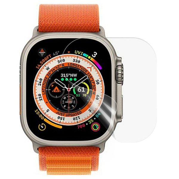 Apple Watch 10 (46mm) Fleksibel Beskyttelsesfilm - Gennemsigtig For Discount