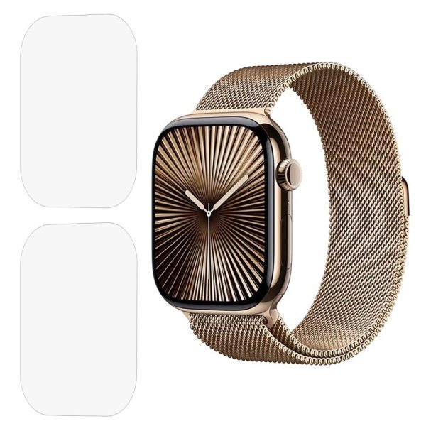 Apple Watch 10 (46mm) Skærmbeskyttelsesfilm - 2 Stk. - Gennemsigtig Discount