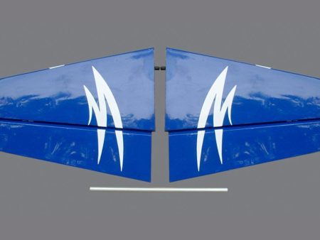 Black Horse 90mm EDF L-39 Albatros - Blue - Horizontal Stabilizer For Sale