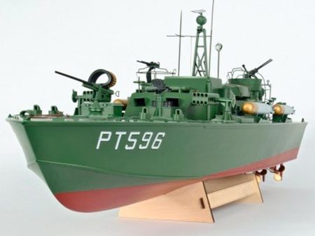 Bancroft PT-596 1 24 Scale 1030mm (40 ) US Navy Patrol Boat - RTR Hot on Sale