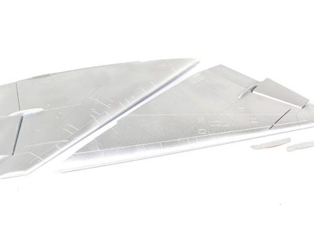 Freewing 80mm Mig-21 Main Wing Set - Silver - (OPEN BOX) Cheap