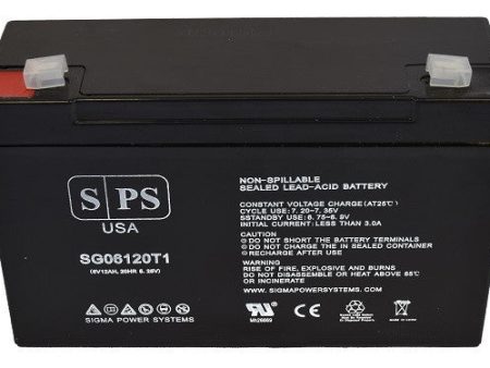 Teledyne H2SE12S10 Emergency Exit light 6V 12Ah Battery For Cheap