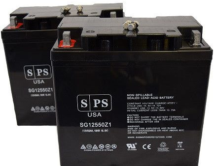 Shoprider Streamer 888WS Sprinter 889-3 XL Gp 22NF battery set Online Sale