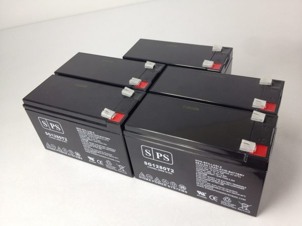 Parasystems Minuteman MM1KCP 2 UPS battery set 12V 8Ah - 5 Pack Online Hot Sale