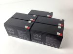 Clary Corporation UPS1-1.5K-1G battery set 12V 7Ah - 5 Pack For Sale