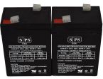 Dual-Lite ERS 6V 4.5Ah  Battery -2 pack Online now