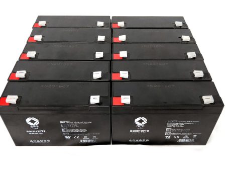 6V 12Ah rechargeable Lead acid battery with T2 terminals 168 pack Supply