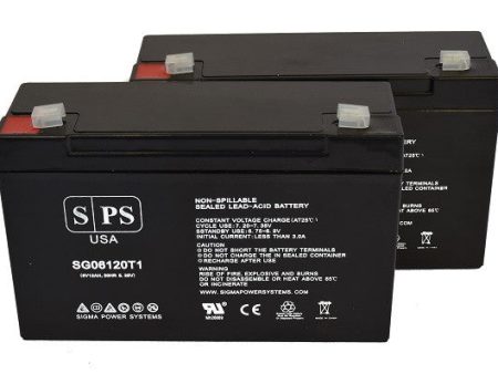 Teledyne H2ET6S16 6V 12Ah Battery - 2 pack Online Hot Sale