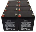 SSG-RP SSG1KRP-2 UPS battery set - 12V 5Ah batteries For Discount