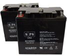 ToPin TPD12-55 Group 22NF Wheelchair Battery set on Sale