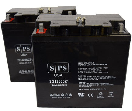 Yuasa Enersys Genesis DN55-12 Group 22NF Battery set For Discount