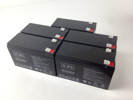 Clary Corporation UPS1-1K-1G battery set 12V 7Ah - 5 Pack Discount