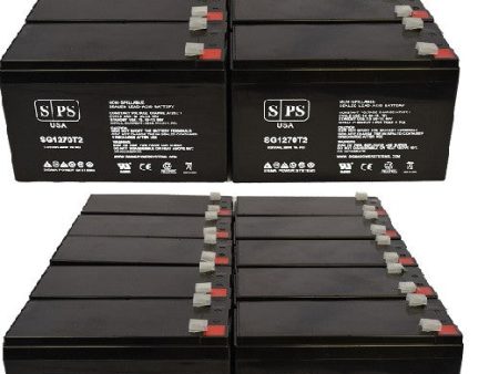 Parasystems Minuteman MCP 5000i E UPS Battery Set 12V 7Ah Supply