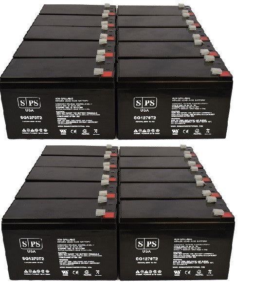 Parasystems Minuteman MCP 5000i E UPS Battery Set 12V 7Ah Supply