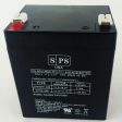 12V 5Ah rechargeable Lead acid battery with T2 terminals - 10 pack Online