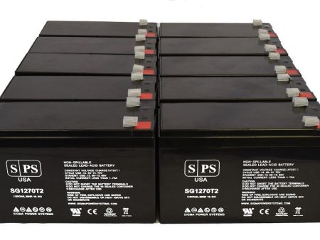 Parasystems Minuteman BP120V6.5i UPS Battery Set 12V 7Ah Cheap