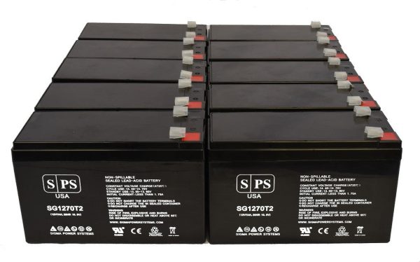 Parasystems Minuteman BP120V6.5i UPS Battery Set 12V 7Ah Cheap