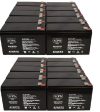 Parasystems Minuteman BP120V13 UPS Battery Set 12V 7Ah For Discount