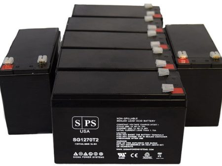 Parasystems Minuteman  1000 UPS Battery Set 12V 7Ah For Sale